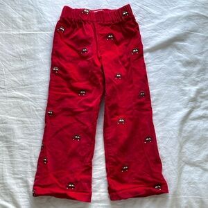 Classic Prep Corduroy Christmas Pants